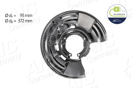 Захист диска гальмівного (заднього) (L) BMW 3 (F30/F80) 11- AIC 56986