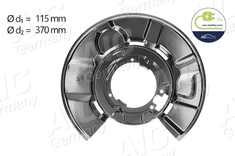 Захист диска гальмівного (заднього) (R) BMW 3 (E90/F30)/1 (E87)/4 (F32/F33) 05- AIC 56989 (фото 1)