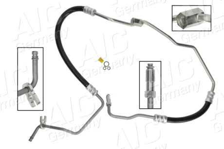 Шланг гідропідсилювача Peugeot 206 1.6 16V 00-07 AIC 57674