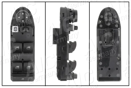 Кнопка склопідіймача (L) BMW X1 (E84) 09-15 (блок) AIC 58859
