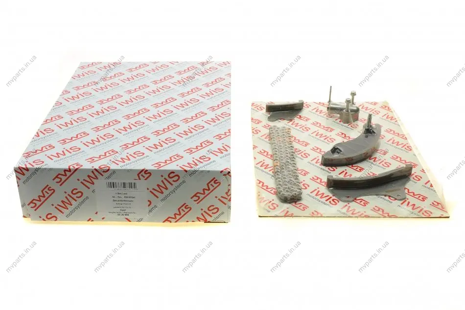 Комплект ланцюга ГРМ Opel Astra J/K/Insignia A/B/Zafira 1.6CDTi 14- (z=96) (симплекс) 59820Set AIC 59820SET (фото 1)