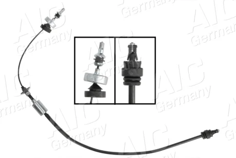 Трос зчеплення Renault Kangoo 1.2/1.4/1.6i/1.9D 97- AIC 75274