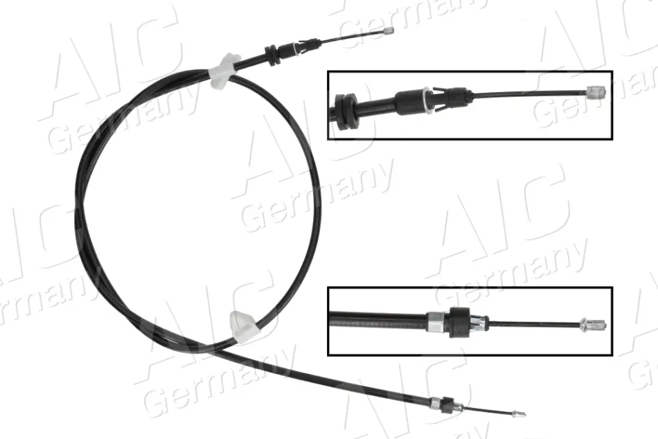Трос ручника (L) Ford Mondeo/Galaxy 06-15 (диск) AIC 75312 (фото 1)