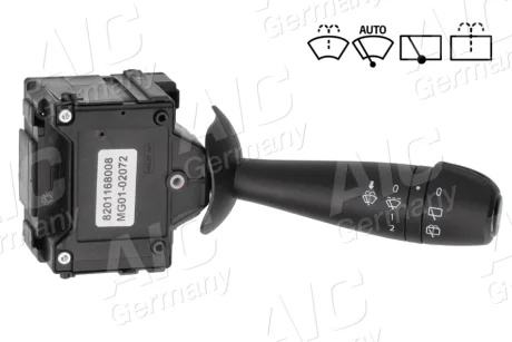 Перемикач підрульовий Dacia Dokker/Duster/Logan/Sandero 09- (склоочисники/омивач) AIC 75807