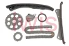 Комплект ланцюга ГРМ Fiat Doblo 1.3JTD (ланцюг, башмак, натяжник) 76068Set AIC 76068SET (фото 2)