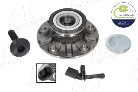 Підшипник маточини (задньої) VW Golf V/Skoda Octavia 14-(+ABS) 76080Set AIC 76080SET