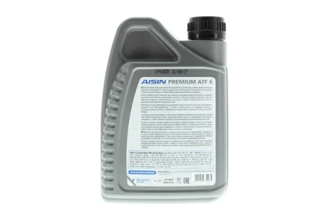 Олива трансміс. ATF6 DEXRON-III ATF3 (Каністра 1л) AISIN ATF-92001