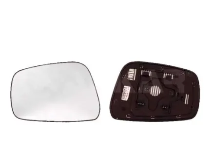 Скло дзеркала (з підігрівом) (L) Nissan Navara 05- (опукл.) ALKAR 6411558