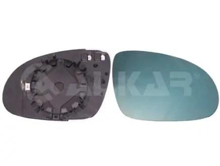 Скло дзеркала (з підігрівом) Seat Alhambra/VW Sharan 96-10/Golf/Passat 00-13 (R) ALKAR 6412128