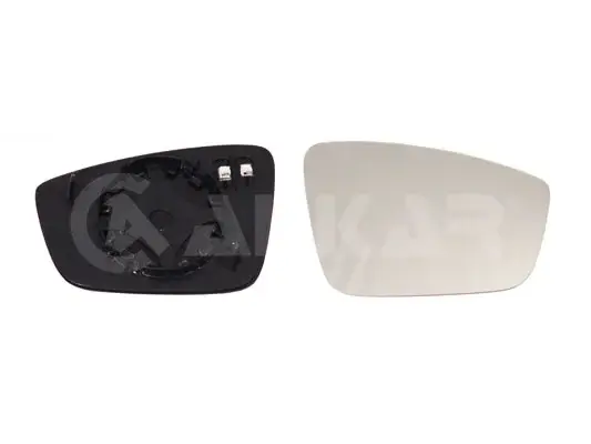 Скло дзеркала (з підігрівом) Skoda Rapid/Fabia 1.0-1.6 TDI 12- (R) ALKAR 6432093 (фото 1)