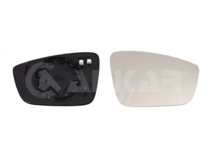 Скло дзеркала (з підігрівом) Skoda Rapid/Fabia 1.0-1.6 TDI 12- (R) ALKAR 6432093