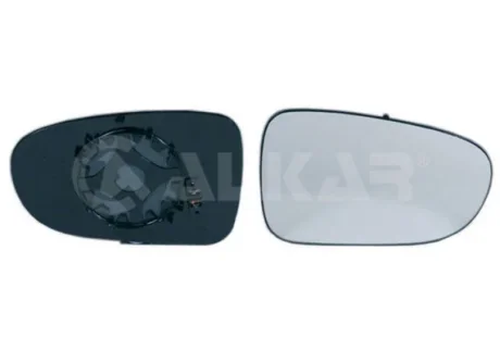 Скло дзеркала (з підігрівом) VW Sharan/Seat Alhambra 96-10/Ford Galaxy 95-06 (R) ALKAR 6432130