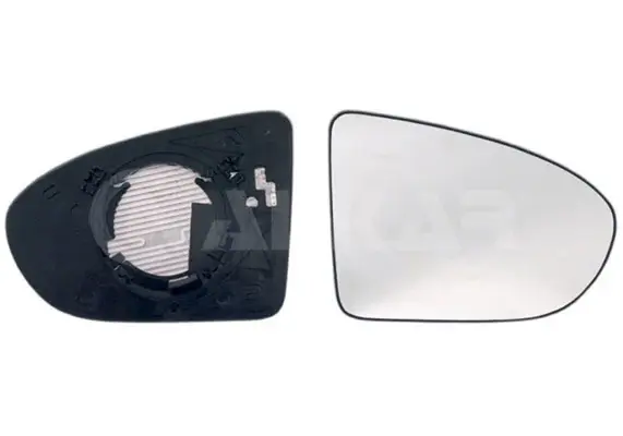 Скло дзеркала (з підігрівом) Nissan Qashqai 06-13 (R) ALKAR 6432567 (фото 1)