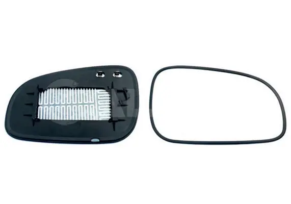 Скло дзеркала (з підігрівом) Volvo S60/S80/V70 98-10 (R) ALKAR 6432597 (фото 1)