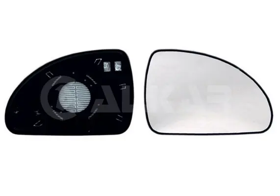 Скло дзеркала (з підігрівом) Kia Ceed 06-12 (R) (опук.) ALKAR 6432638 (фото 1)