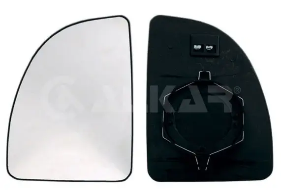 Скло дзеркала (з підігрівом) Citroen Jumper/ Fiat Ducato/ Peugeot Boxer 02-06 (R) ALKAR 6432921 (фото 1)