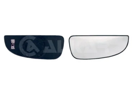 Скло дзеркала (з підігрівом) Citroen Jumper/ Fiat Ducato/ Peugeot Boxer 06- (R) (нижнє) ALKAR 6442922