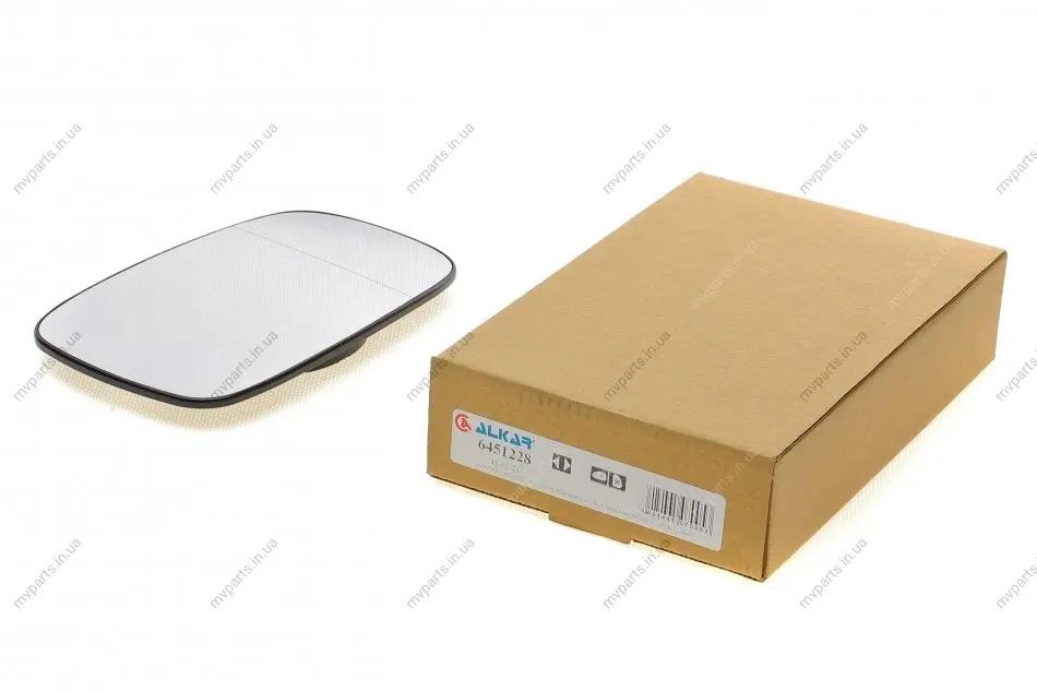 Скло дзеркала Renault Clio/Megane/Scenic 02- (L) ALKAR 6451228 (фото 1)