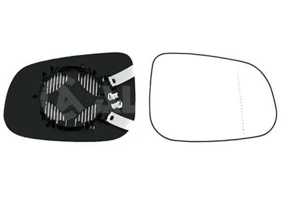 Скло дзеркала (з підігрівом) Volvo C30/C70/S40/S60/S80/V40/V50/V60/V70 05-18 (R) ALKAR 6472598 (фото 1)