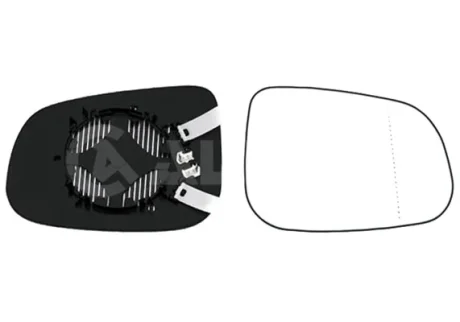 Скло дзеркала (з підігрівом) Volvo C30/C70/S40/S60/S80/V40/V50/V60/V70 05-18 (R) ALKAR 6472598