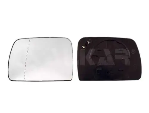 Скло дзеркала (з підігрівом) BMW X5 (E53) 00-06 (R) (синє) ALKAR 6472888 (фото 1)