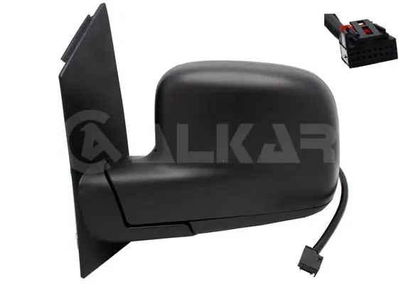 Дзеркало заднього виду VW Caddy III 04-15 (L) (електро/підігрів) ALKAR 9225154 (фото 1)