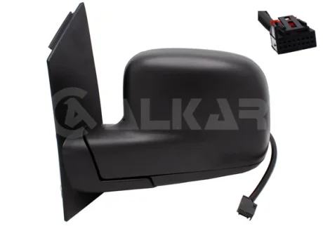 Дзеркало заднього виду VW Caddy III 04-15 (L) (електро/підігрів) ALKAR 9225154