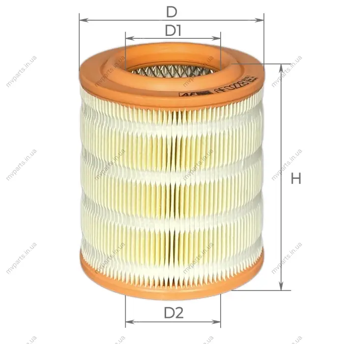 Фільтр повітряний Audi A8 02-10 ALPHA FILTER AF0228 (фото 1)