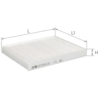 Фільтр салону VW T5 03-15/T6 15-/Porsche Cayenne 02-10/Audi Q7 06-15 ALPHA FILTER AF5046