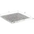 Фільтр салону Toyota Camry 01-05/Lexus ES/GX 01-09/RX 09-/Great Wall Hover M4 13- (вугільний) AF5085a ALPHA FILTER AF5085A (фото 1)