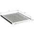 Фільтр салону Chery Arrizo 1.5i 14- (вугільний) AF5243a ALPHA FILTER AF5243A (фото 1)
