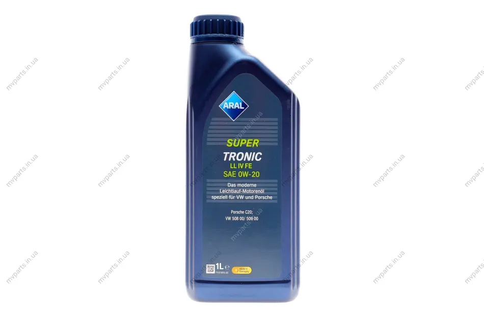 Олива 0W20 Super Tronic LL IV FE (1L) (VW 508 00/509 00) ARAL AR-15F45F (фото 1)