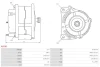 Генератор Audi A4/Skoda Fabia/Octavia/Superb/VW Caddy/Golf/Passat 1.6-2.0TDI 02-13 (12V/140A) AS AS-PL A0190 (фото 5)