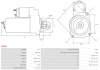 Стартер VW Passat/Audi A4/A6 1.9 TDi 96-05/Skoda Superb 1.9 TDi 01-08 (12V/1.8kw) (z=9) AS AS-PL S0039 (фото 5)