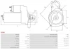 Стартер Opel Astra F/G/H 1.2-1.6 i 93-07/Combo 01-/Corsa 86-09 (12V/1.1kw) (z=9) AS AS-PL S0088 (фото 5)