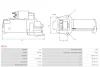 Стартер Ford Transit 2.2-2.4TDCi 06-/Land Rover Defender 07-17/Peugeot Boxer/Fiat Ducato 06-(2kw) AS AS-PL S0123 (фото 5)