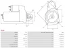 Стартер Fiat Doblo 1.3-1.9 JTD01-/Suzuki SX4 1.9 DDiS 06- (2kw) (z=9) AS AS-PL S0195 (фото 5)