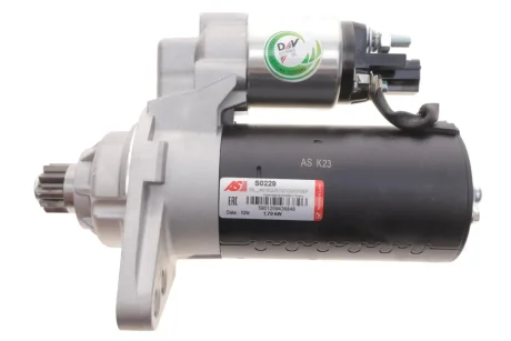 Стартер VW Caddy III 2.0SDI 04-10 (12V/1.7kw) (z=10) AS AS-PL S0229