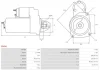 Стартер Toyota Auris/Yaris 1.4 D-4D 05-12 (12V/1.1kw) (z=9) AS AS-PL S0494 (фото 5)