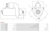 Стартер Audi A3/Q3/VW Passat 1.8/2.0 12- (12V/1.1kw) (z=11) AS AS-PL S0567PR (фото 5)