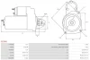 Стартер Hyundai Santa Fe II/III 09-18/Kia Sorento II 2.0-2.2 CRDi 09-15 (12V/2.0kw) (z=11) AS AS-PL S1256S (фото 5)