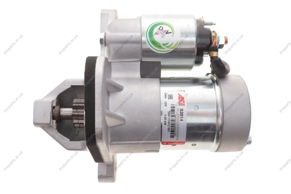 Стартер Renault Megane III/Scenic III 2.0 0-16 (12V/1.0kw) (z=10) AS AS-PL S2014 (фото 1)