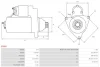 Стартер VW Crafter 2.0 TDI 11-16 (12V/2.2kw) (z=12) AS AS-PL S3093 (фото 5)