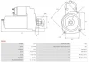 Стартер Mitsubishi Pajero/L200 2.5 TD 90- (12V/2.2kw/z=10) AS AS-PL S5026 (фото 5)