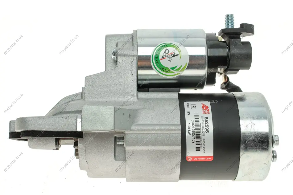 Стартер Mazda 3/5/6 02-13 (12V/1.00KW) (z=11) AS AS-PL S5259S (фото 1)