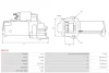 Стартер Mazda 3/6/CX-7 06-14 (12V/1.4KW) (z=11) AS AS-PL S5317S (фото 5)