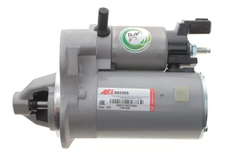Стартер Citroen C3/C4/Peugeot 108/2008/208/301 1.0/1.2 VTI 12- (12V/1kw) (z=10) AS AS-PL S6235S
