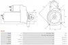 Стартер Honda Accord/Civic/CR-V 03- (12V/1.6KW) (z=9) AS AS-PL S9254 (фото 5)