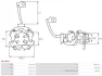 Щіткотримач стартера Hyundai i10/i20/i30/ix20/Kia Rio 05-19 AS AS-PL SBH5002 (фото 2)