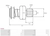 Бендикс стартера MB Vario 4.3 AS AS-PL SD0083 (фото 4)